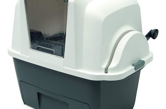 Bac à litière semi automatique manuel